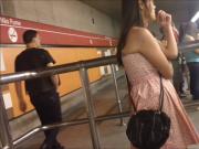 Gatissima TOP no Metro-Upskirt