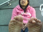 Smiling Girl, Dry Soles