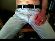 Wet jeans
