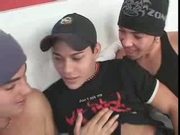 Brazilian gay trio