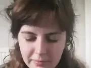 WHITE WOMAN WITH BOYFRIEND SUCKS BIG BLACK COCK