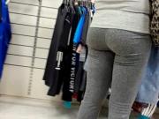 gray yoga pants