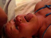 Stolen video. Dad cum on face of my slut mom