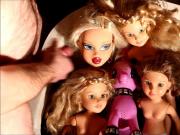 Dolls slaves cumshot