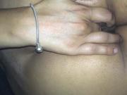 Desk uk wife playing with her pussy
