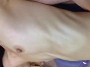 Moaning or crying? as my pink panties get fuckedteaser