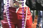 dropping her pants at mardi gras