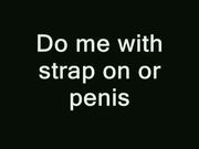 Dildo in my ass, Dildo in meinem Po