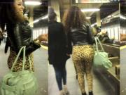 Candid Leather Leopard Print Latina