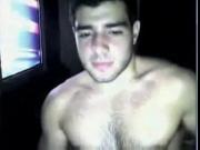 Hot Hairy Guy Jerks On