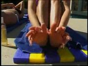 Jessica Darlin Lesbian Foot Fetish