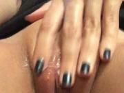 Throbbing wet orgasm