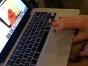 playing on my computer