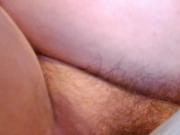 Hairy BBW Fucks sunscreen bottle