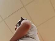 Upskirt supermarket hidden cam no13