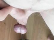 CBT Stretching testicals with 25lb weight