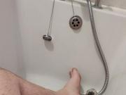 Quick piss in my bath