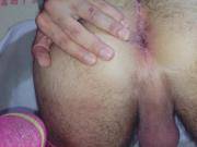 Sissyboy playing with her asshole EXTREME INSERTION