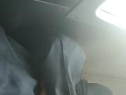 flashing to desi burqa babe in train at lingampally PART 2