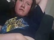 the woman is satisfied