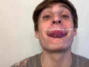Tongue Fetish - Logan Tongue Part4 Video1