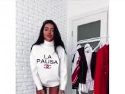 Russian Bad Ass Tattoo Chick Alena Outfit PT 4