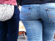 nice fat jeans-ass in public