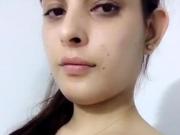 Desi girl records her nice tits n pussy for bf