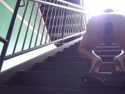 Hollow Buttplug In Public
