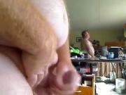 Hot chubby jerking