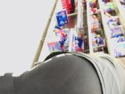 Just do it thick pawg milf bending Showing off with her dude