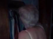 Granny Donna DD, 63yrs undresses for bed and shows her tits