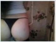 Videochat 22 Shying teen shows herself to my dick