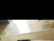 Hard mushroom tip dick precum and ass