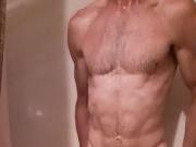 Cock fun in shower
