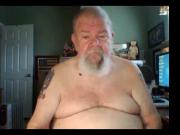 grandpa stroke on webcam