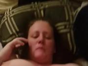 Cheating wife calls husband while being fucked by BBC