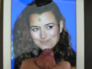 Cum on Cote de Pablo - november 2013