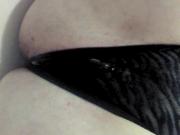 Magie wetting panties and masterbates
