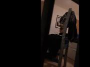 Male slut in a leotard poses and shows his fem ass.