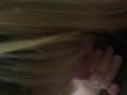 Fat slut deepthroating my bbc