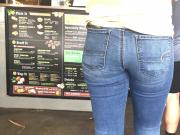 Candid Jeans Ass - Tall Girl