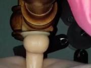 Gf having fun with her dildo