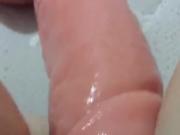 My wife fucking big dildo