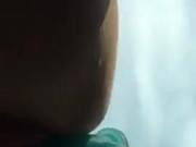 Public dildo riding in car
