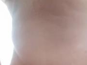 Fat wife masturbating