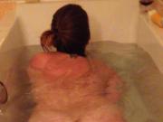 Bath masturbation