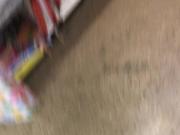 Caught recording big booty milf in dollar store