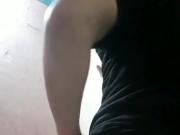 Ass naked thong