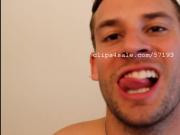Tongue Fetish - Lance Tongue Part2 Video2